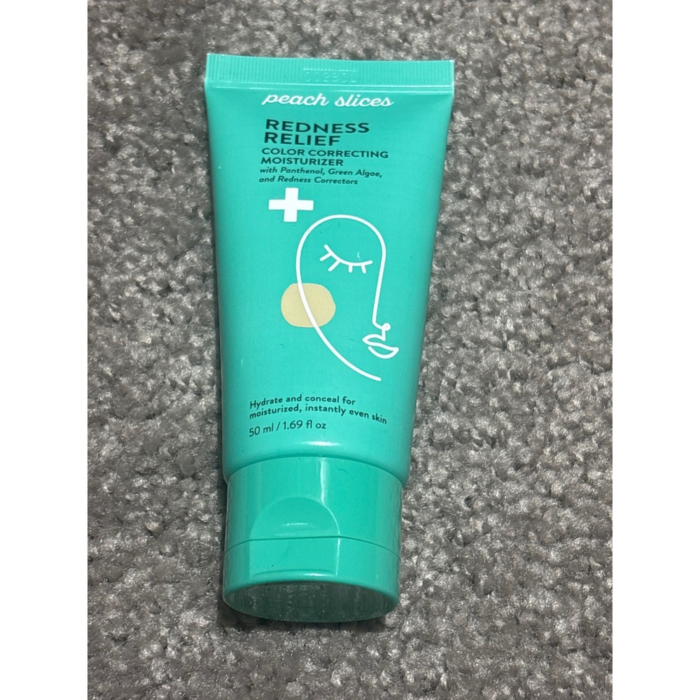 Peach Slices Color Correcting Moisturizer Redness Relief 1.69oz Green Unisex